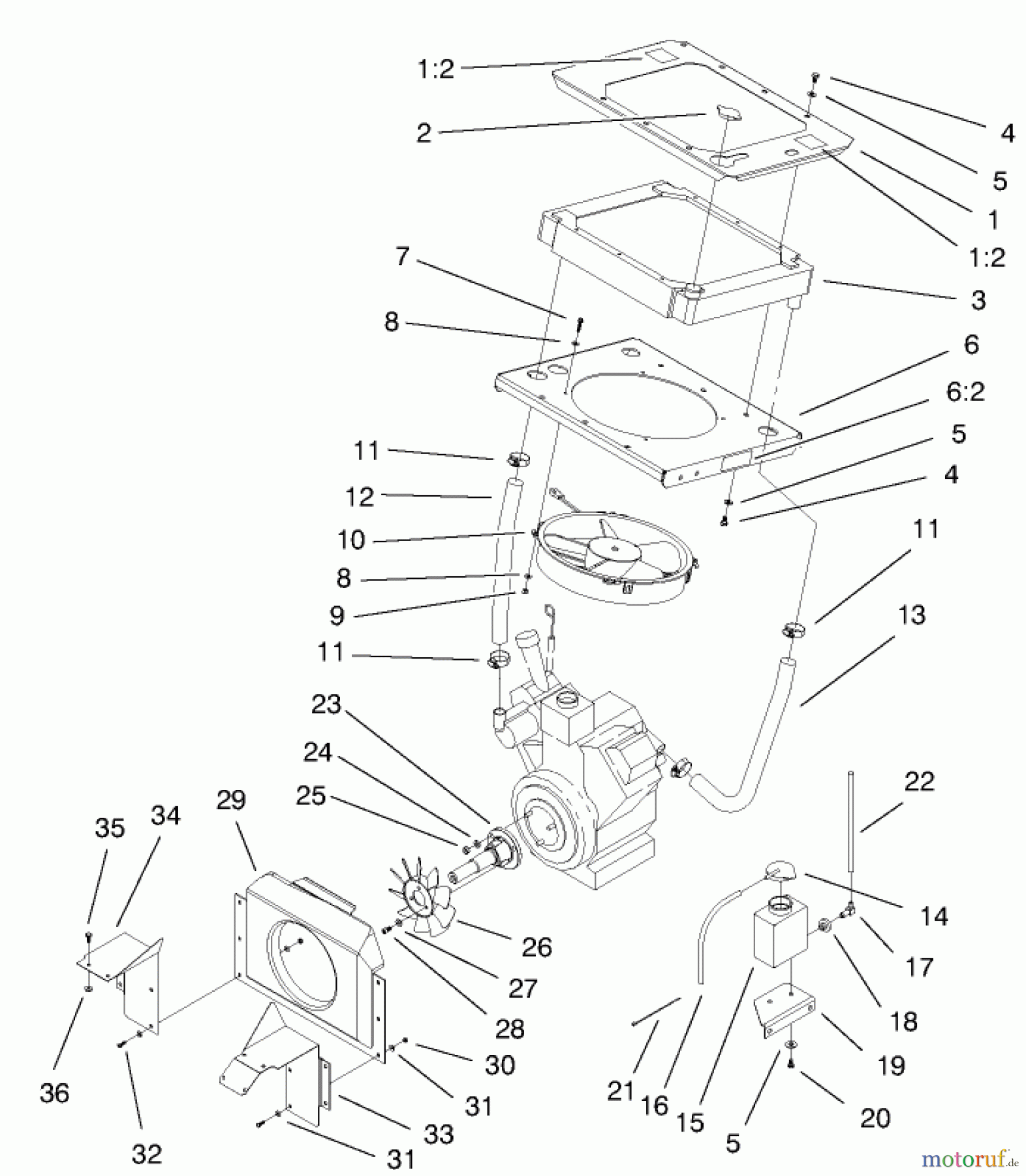  Zerto-Turn Mäher 74212 (Z252L) - Toro Z Master Mower, 62