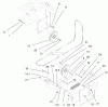 Zerto-Turn Mäher 74212 (Z252L) - Toro Z Master Mower, 62" SFS Side Discharge Deck (SN: 991001 - 999999) (1999) Ersatzteile IDLER ASSEMBLY