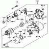 Zerto-Turn Mäher 74212 (Z252L) - Toro Z Master Mower, 62" SFS Side Discharge Deck (SN: 991001 - 999999) (1999) Ersatzteile STARTER-KAWASAKI FD661D S03