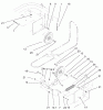 Zerto-Turn Mäher 74213 (Z287L) - Toro Z Master Mower, 62" SFS Side Discharge Deck (SN: 210000001 - 210999999) (2001) Ersatzteile IDLER ASSEMBLY