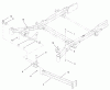 Zerto-Turn Mäher 74213 (Z287L) - Toro Z Master Mower, 62" SFS Side Discharge Deck (SN: 210000001 - 210999999) (2001) Ersatzteile STAND ASSEMBLY