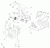 Zerto-Turn Mäher 74213 (Z287L) - Toro Z Master Mower, 62" SFS Side Discharge Deck (SN: 220000001 - 220999999) (2002) Ersatzteile ENGINE ASSEMBLY #1