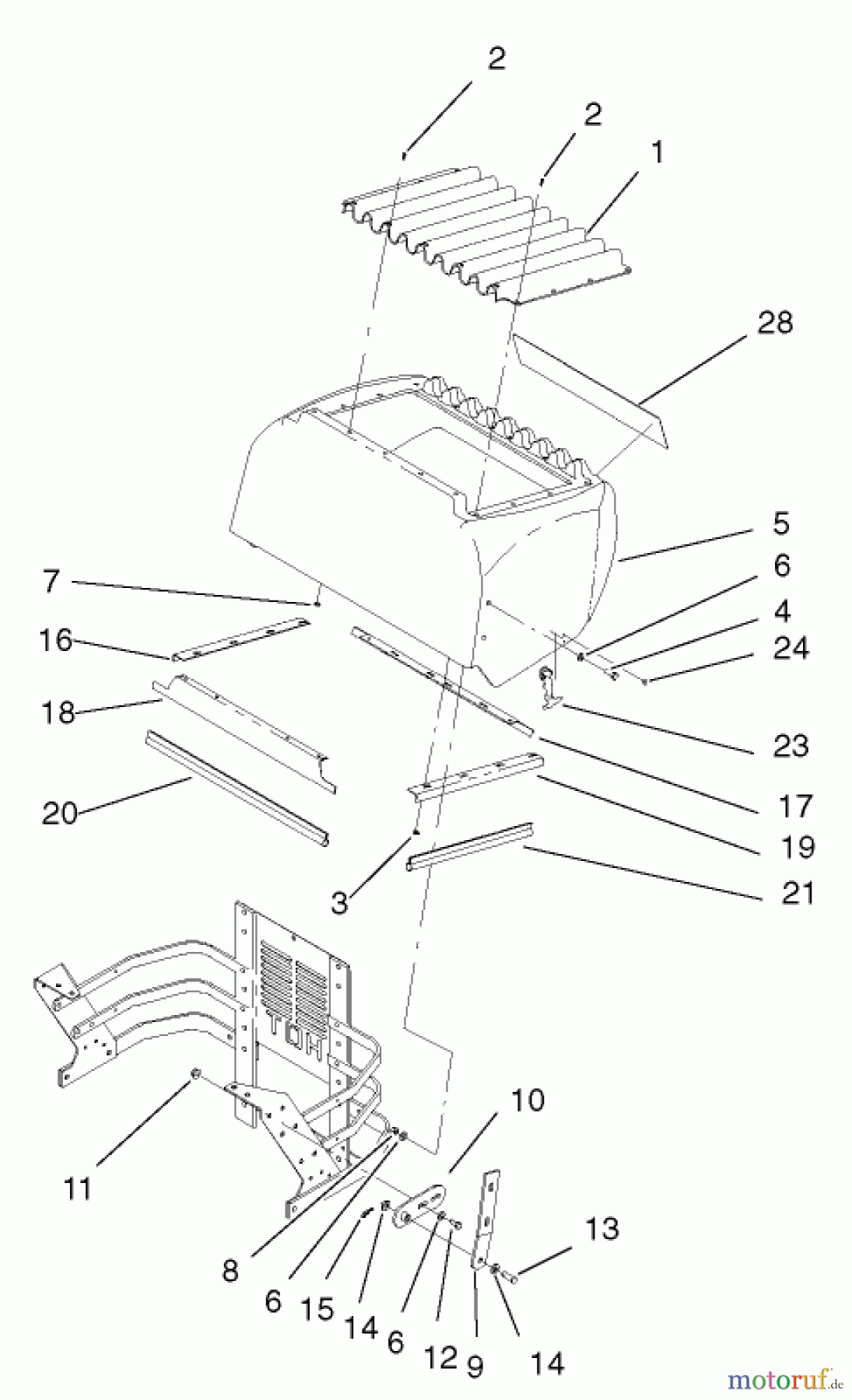  Zerto-Turn Mäher 74213 (Z287L) - Toro Z Master Mower, 62