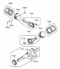 Zerto-Turn Mäher 74213 (Z287L) - Toro Z Master Mower, 62" SFS Side Discharge Deck (SN: 220000001 - 220999999) (2002) Ersatzteile PISTON/CRANKSHAFT (KAWASAKI FD750D-AS03)