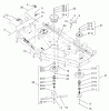 Zerto-Turn Mäher 74213 (Z287L) - Toro Z Master Mower, 62" SFS Side Discharge Deck (SN: 220000001 - 220999999) (2002) Ersatzteile SPINDLE AND PULLEY ASSEMBLY