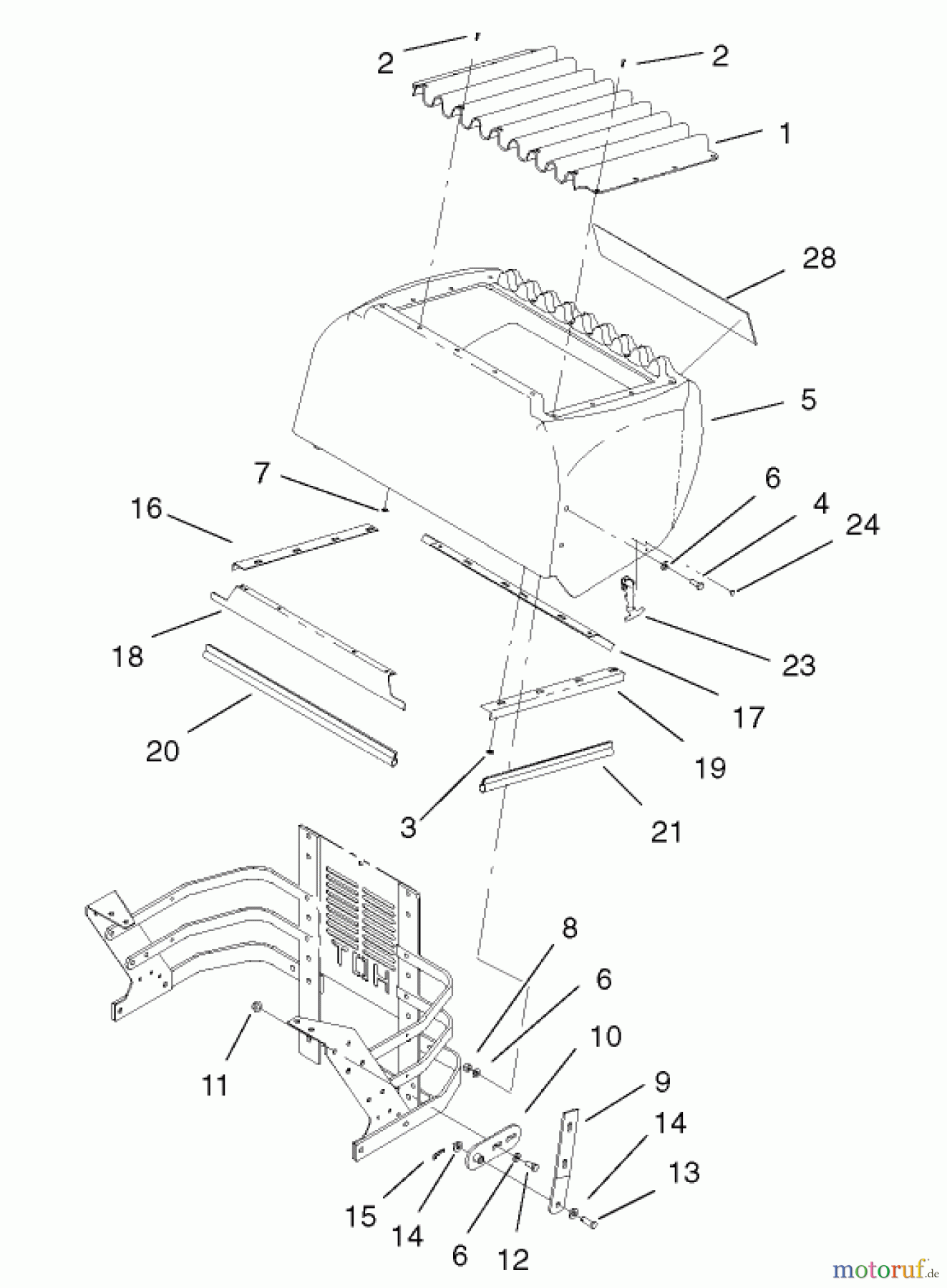  Zerto-Turn Mäher 74213 (Z287L) - Toro Z Master Mower, 62