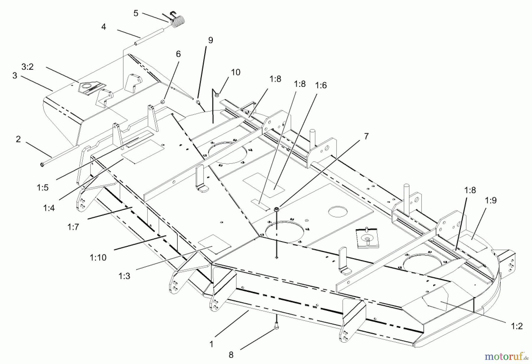  Zerto-Turn Mäher 74236 (Z287L) - Toro Z Master Mower, 62