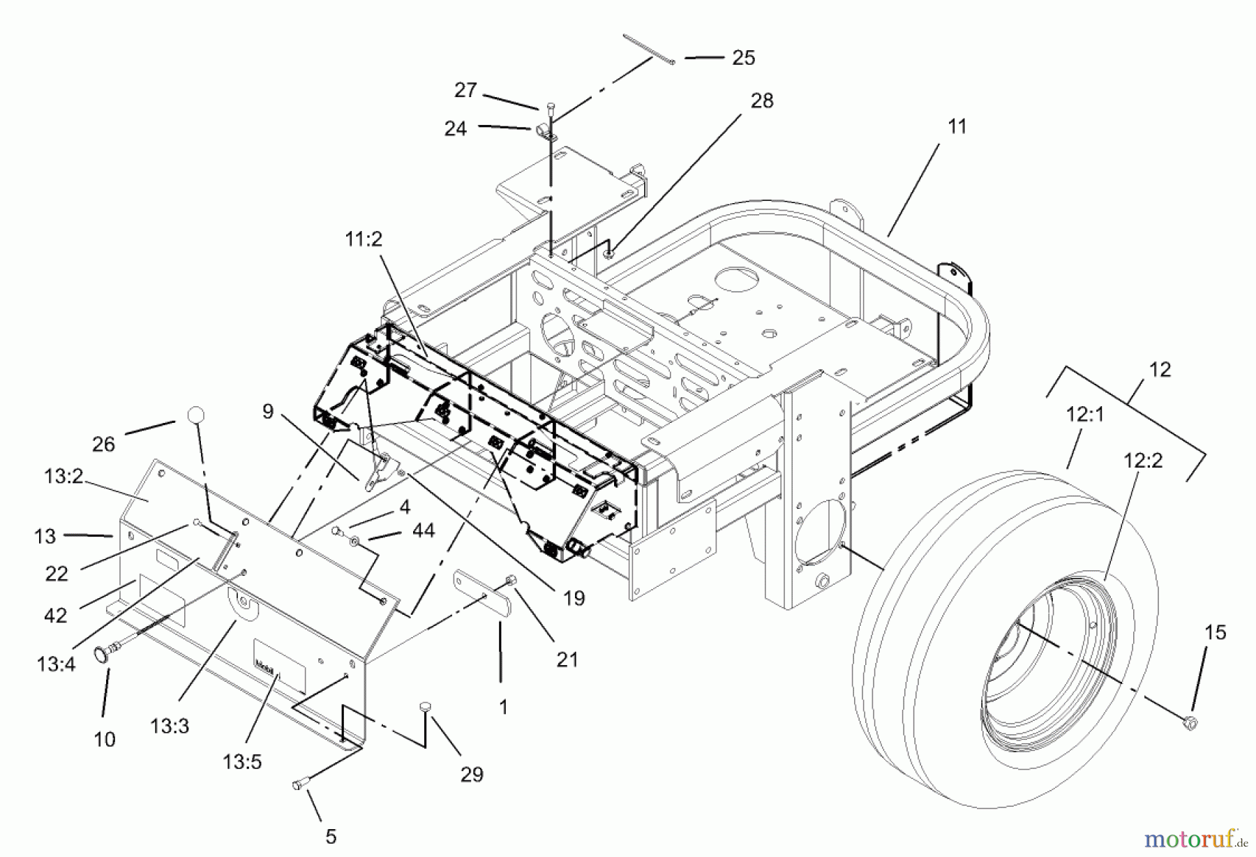  Zerto-Turn Mäher 74213 (Z287L) - Toro Z Master Mower, 62