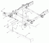 Zerto-Turn Mäher 74213 (Z287L) - Toro Z Master Mower, 62" SFS Side Discharge Deck (SN: 230006001 - 230999999) (2003) Ersatzteile Z STAND ASSEMBLY