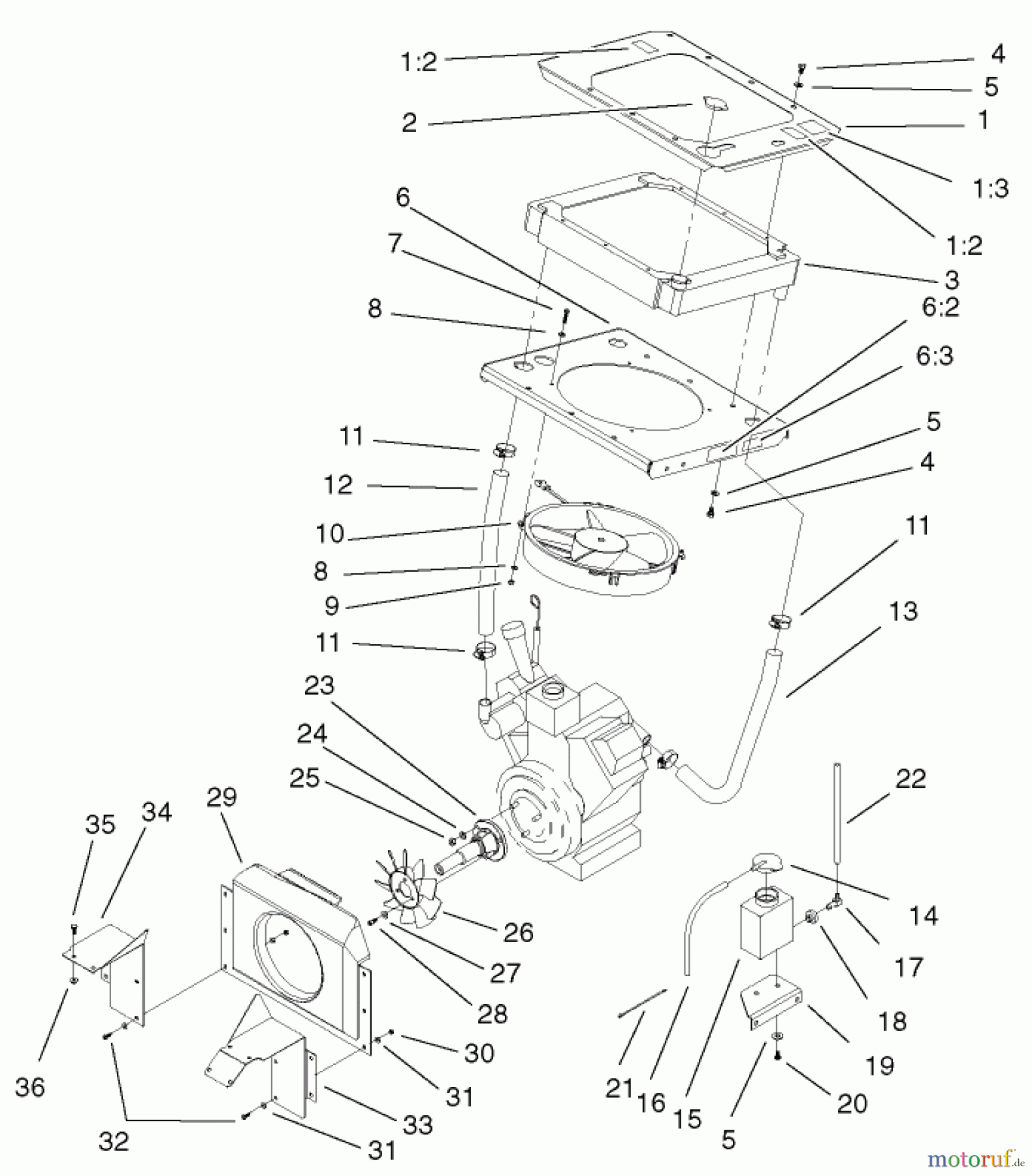  Zerto-Turn Mäher 74214 (Z287L) - Toro Z Master Mower, 72