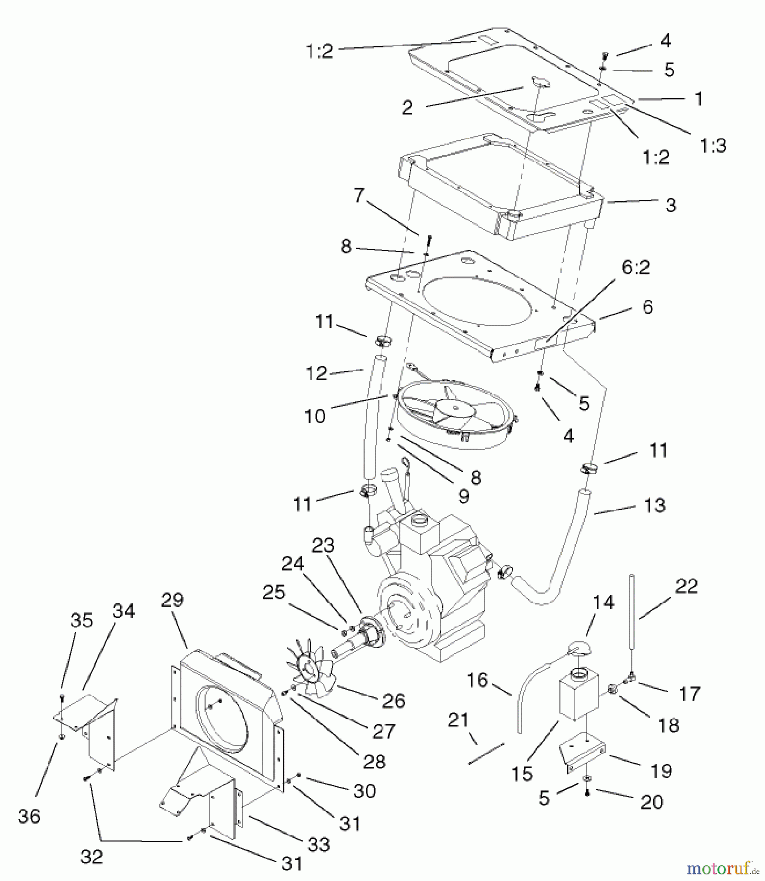  Zerto-Turn Mäher 74214 (Z287L) - Toro Z Master Mower, 72