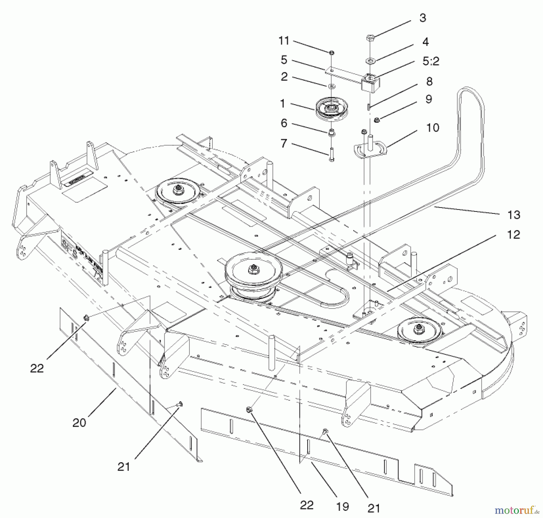  Zerto-Turn Mäher 74214 (Z287L) - Toro Z Master Mower, 72