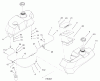 Zerto-Turn Mäher 74214 (Z287L) - Toro Z Master Mower, 72" SFS Side Discharge Deck (SN: 230000001 - 230006000) (2003) Ersatzteile FUEL SYSTEM ASSEMBLY
