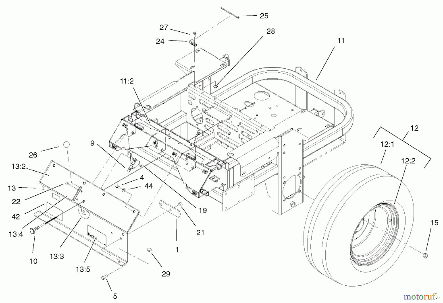  Zerto-Turn Mäher 74214 (Z287L) - Toro Z Master Mower, 72