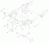 Zerto-Turn Mäher 74214 (Z287L) - Toro Z Master Mower, 72" SFS Side Discharge Deck (SN: 230000001 - 230006000) (2003) Ersatzteile Z-STAND ASSEMBLY