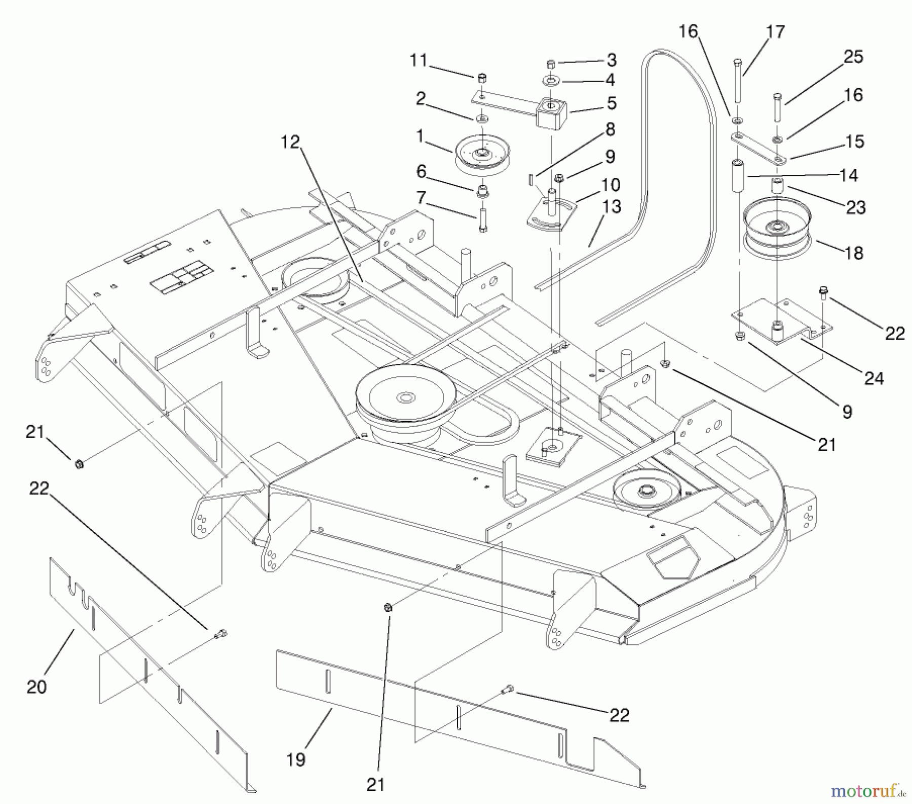  Zerto-Turn Mäher 74218 (Z256) - Toro Z Master Mower, 62