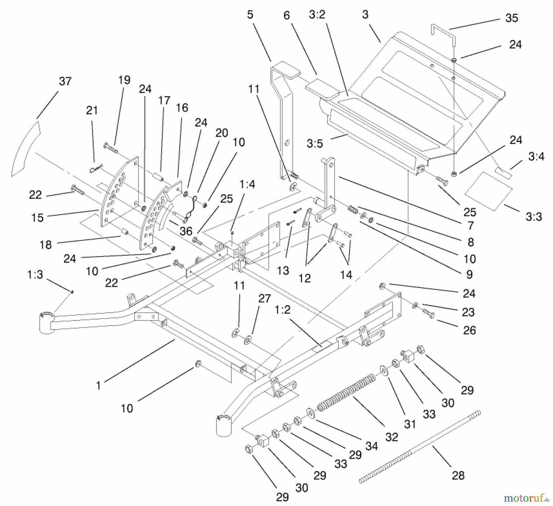  Zerto-Turn Mäher 74218 (Z256) - Toro Z Master Mower, 62