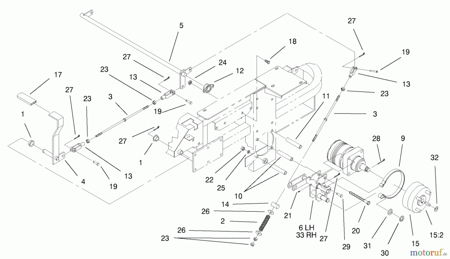  Zerto-Turn Mäher 74219 (Z256) - Toro Z Master Mower, 72