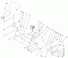 Zerto-Turn Mäher 74219 (Z256) - Toro Z Master Mower, 72" SFS Side Discharge Deck (SN: 200000001 - 200999999) (2000) Ersatzteile CONTROL PANEL ASSEMBLY