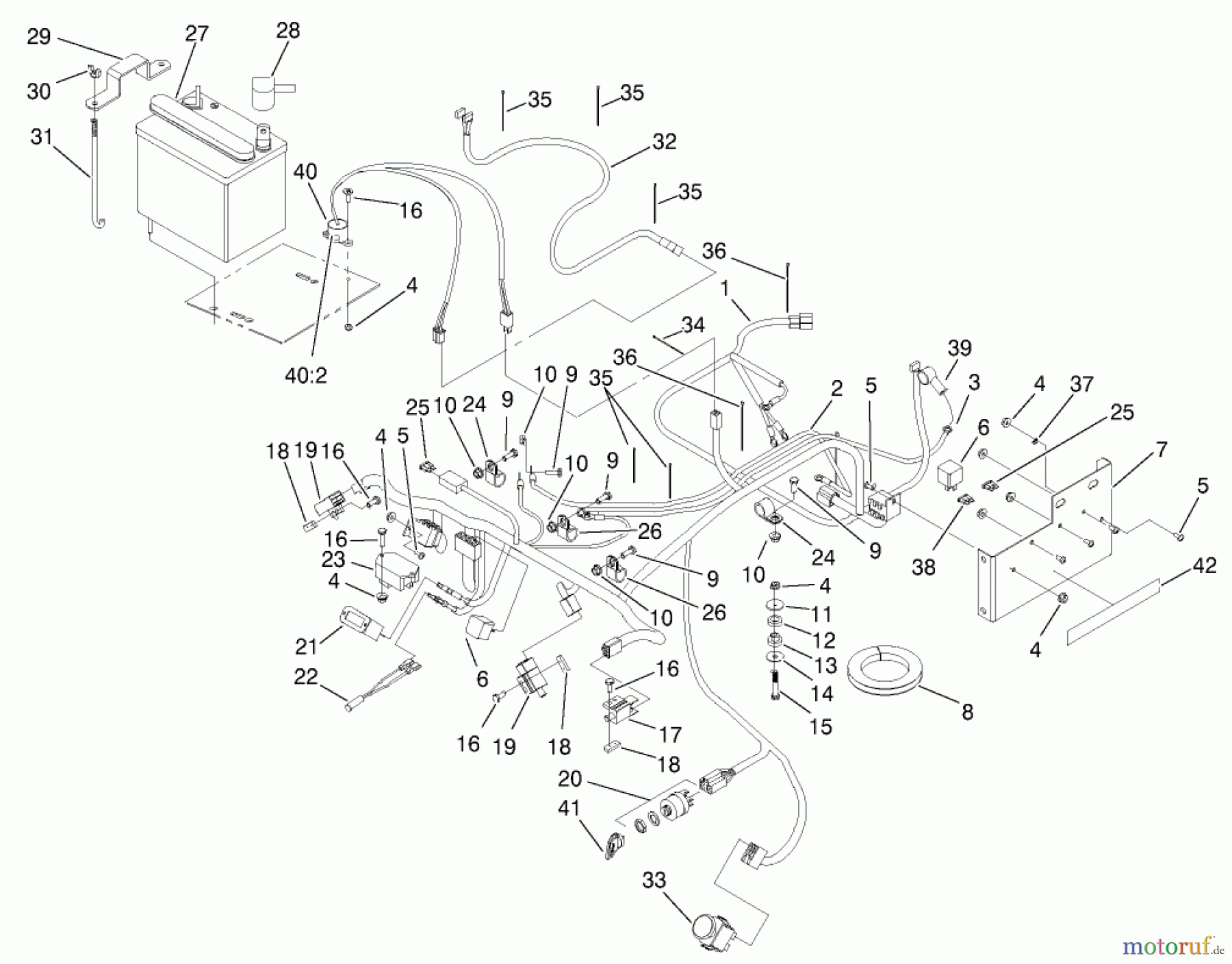  Zerto-Turn Mäher 74219 (Z256) - Toro Z Master Mower, 72