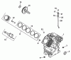 Zerto-Turn Mäher 74219 (Z256) - Toro Z Master Mower, 72" SFS Side Discharge Deck (SN: 200000001 - 200999999) (2000) Ersatzteile GROUP 2-CRANKCASE (CH26S 78511 KOHLER)