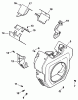 Zerto-Turn Mäher 74219 (Z256) - Toro Z Master Mower, 72" SFS Side Discharge Deck (SN: 200000001 - 200999999) (2000) Ersatzteile GROUP 6-BLOWER HOUSING & BAFFLES (CH26S 78511 KOHLER)