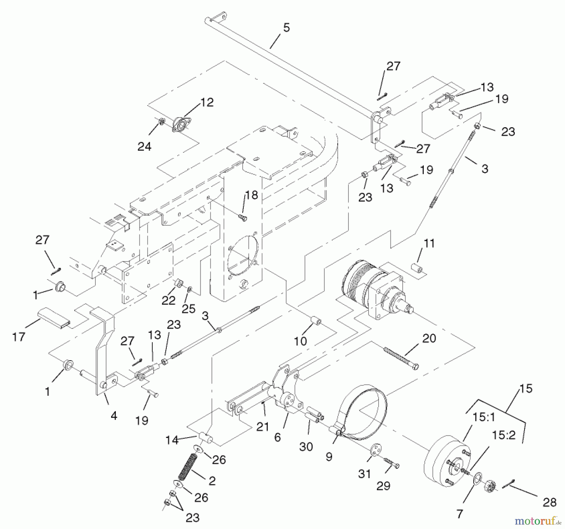  Zerto-Turn Mäher 74225 (Z253) - Toro Z Master Mower, 62