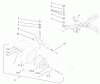 Zerto-Turn Mäher 74225 (Z253) - Toro Z Master Mower, 62" SFS Side Discharge Deck (SN: 210000001 - 210002100) (2001) Ersatzteile CASTER AND WHEEL ASSEMBLY