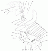 Zerto-Turn Mäher 74225 (Z253) - Toro Z Master Mower, 62" SFS Side Discharge Deck (SN: 210000001 - 210002100) (2001) Ersatzteile IDLER ASSEMBLY