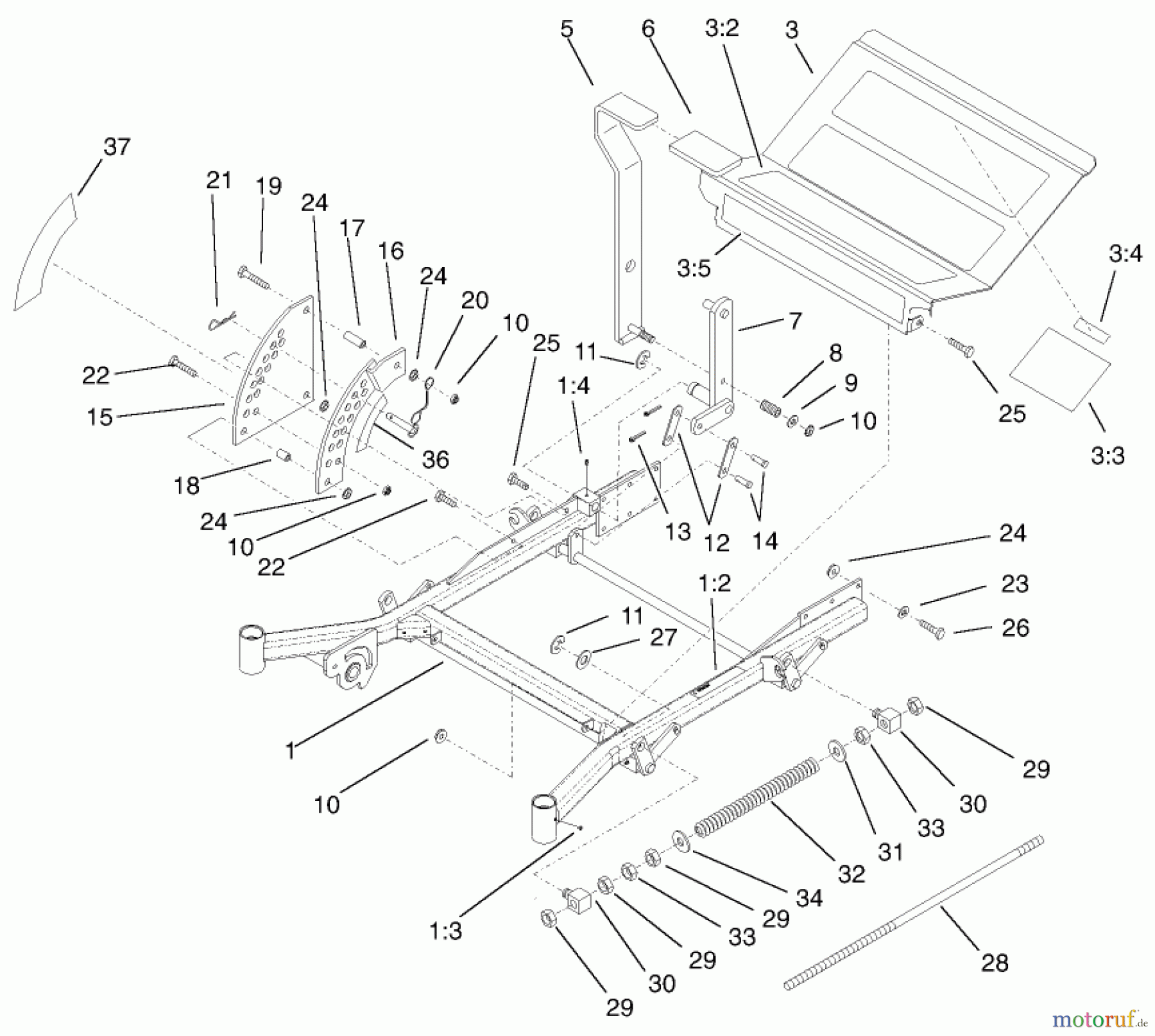  Zerto-Turn Mäher 74225 (Z253) - Toro Z Master Mower, 62