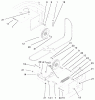 Zerto-Turn Mäher 74225 (Z253) - Toro Z Master Mower, 62" SFS Side Discharge Deck (SN: 210002101 - 210999999) (2001) Ersatzteile IDLER ASSEMBLY