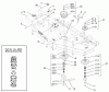 Zerto-Turn Mäher 74225 (Z253) - Toro Z Master Mower, 62" SFS Side Discharge Deck (SN: 210002101 - 210999999) (2001) Ersatzteile SPINDLE AND PULLEY ASSEMBLY