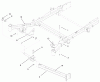 Zerto-Turn Mäher 74225 (Z253) - Toro Z Master Mower, 62" SFS Side Discharge Deck (SN: 210002101 - 210999999) (2001) Ersatzteile STAND ASSEMBLY