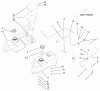 Zerto-Turn Mäher 74225 (Z253) - Toro Z Master Mower, 62" SFS Side Discharge Deck (SN: 210002101 - 210999999) (2001) Ersatzteile TANK AND FUEL LINE ASSEMBLY