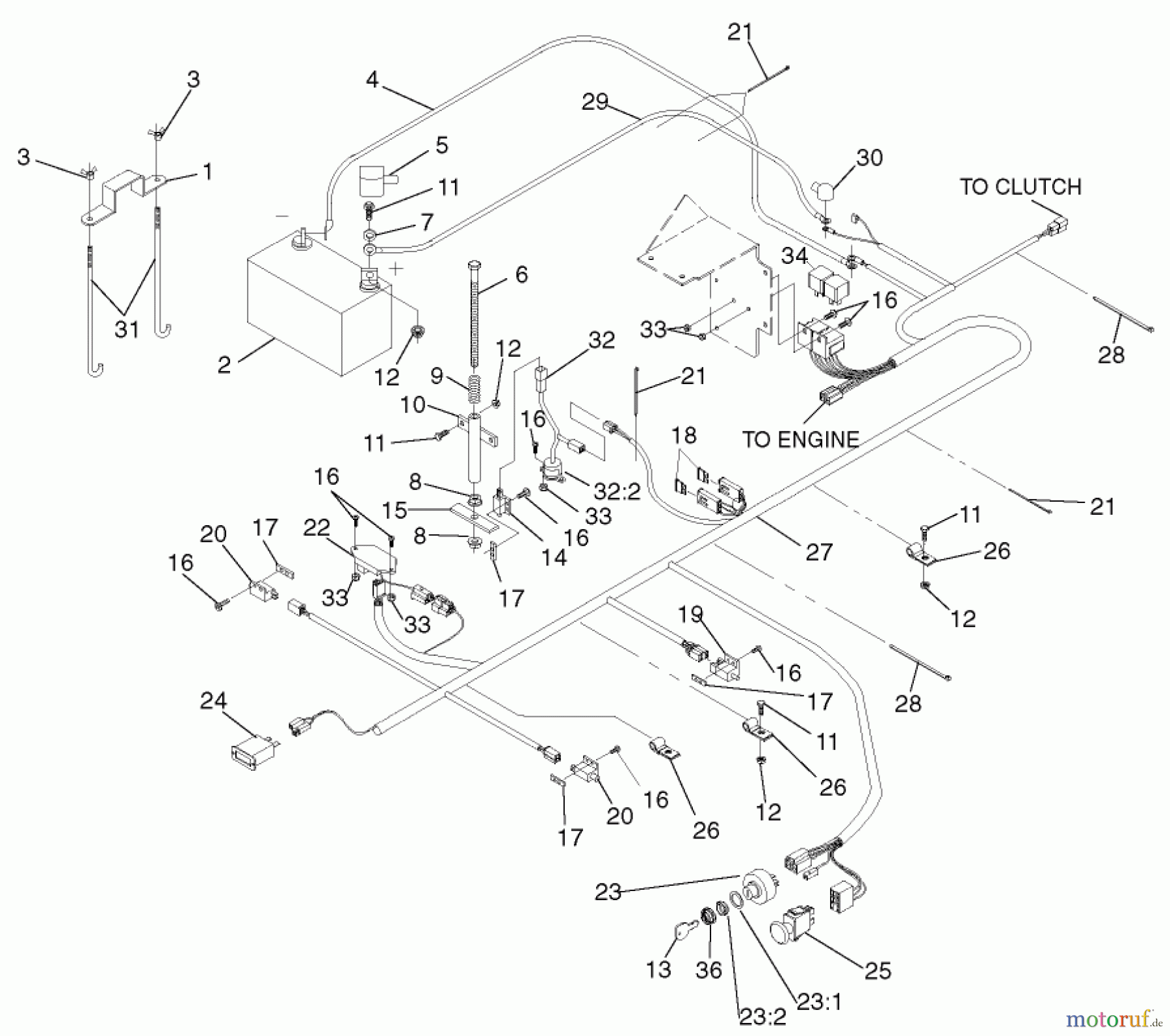  Zerto-Turn Mäher 74226 (Z255) - Toro Z Master Mower, 62