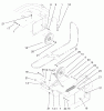 Zerto-Turn Mäher 74226 (Z255) - Toro Z Master Mower, 62" SFS Side Discharge Deck (SN: 210000001 - 210002100) (2001) Ersatzteile IDLER ASSEMBLY