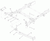 Zerto-Turn Mäher 74226 (Z255) - Toro Z Master Mower, 62" SFS Side Discharge Deck (SN: 210000001 - 210002100) (2001) Ersatzteile STAND ASSEMBLY