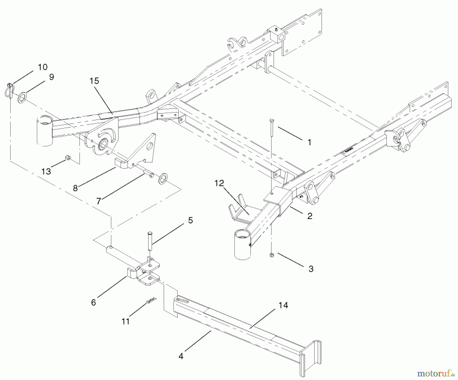  Zerto-Turn Mäher 74226 (Z255) - Toro Z Master Mower, 62