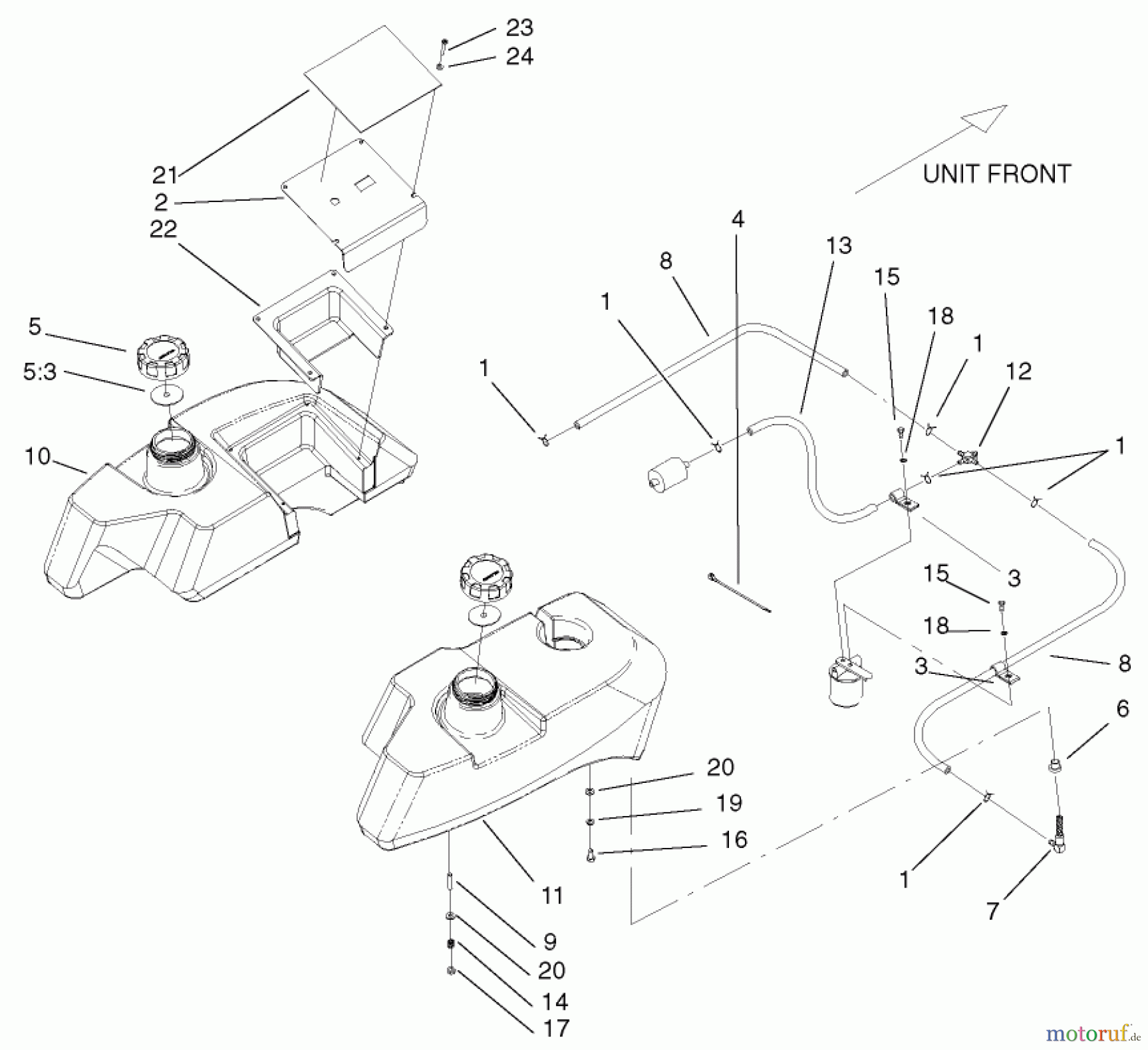  Zerto-Turn Mäher 74226 (Z255) - Toro Z Master Mower, 62