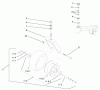 Zerto-Turn Mäher 74226 (Z255) - Toro Z Master Mower, 62" SFS Side Discharge Deck (SN: 210002101 - 210999999) (2001) Ersatzteile CASTER AND WHEEL ASSEMBLY