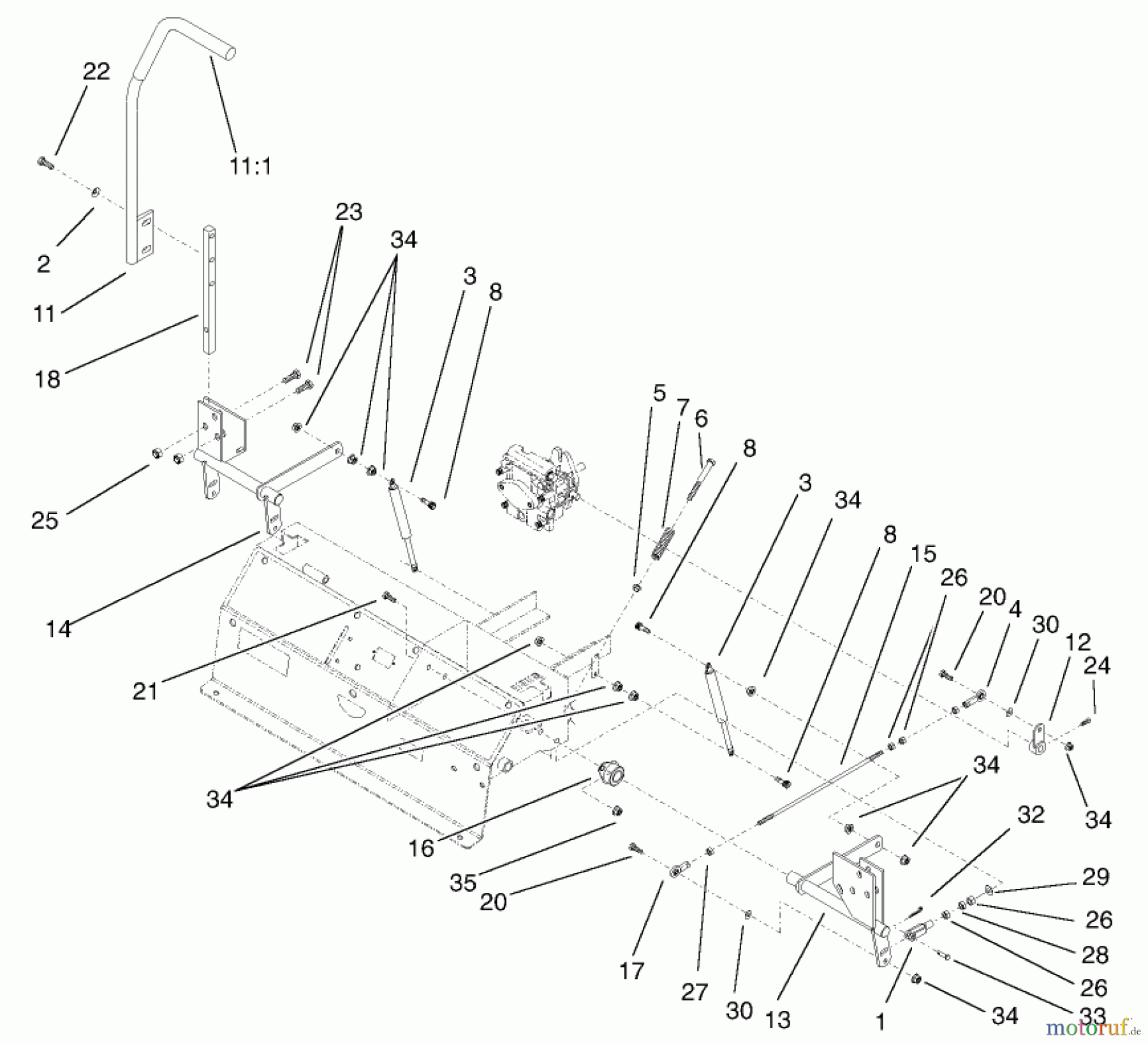  Zerto-Turn Mäher 74226 (Z255) - Toro Z Master Mower, 62