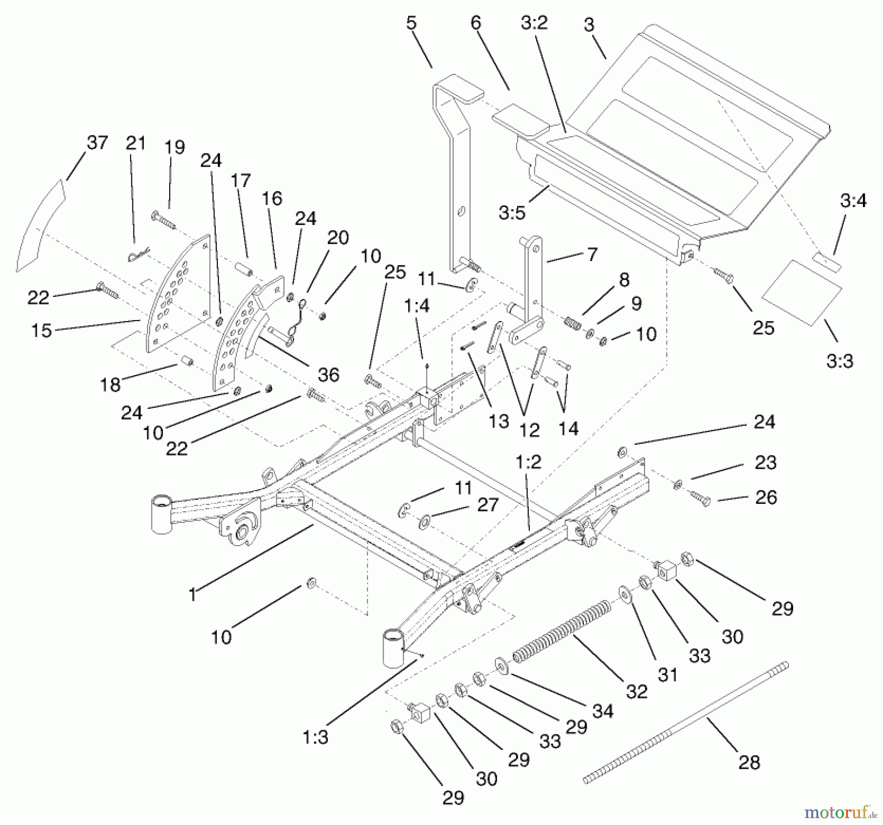  Zerto-Turn Mäher 74226 (Z255) - Toro Z Master Mower, 62