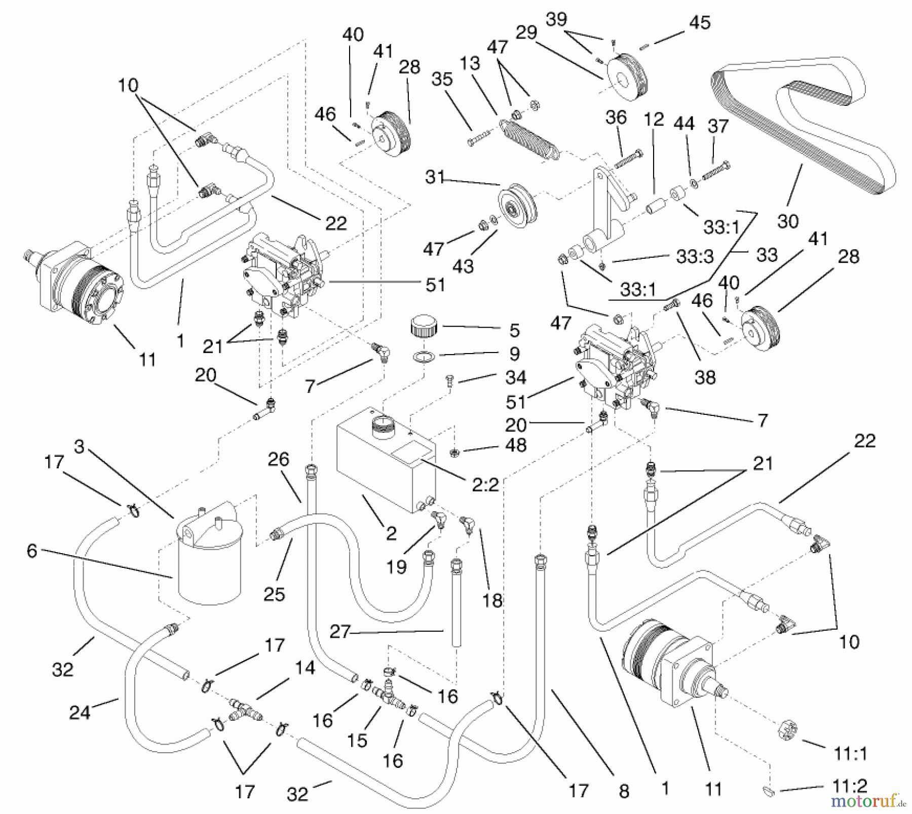  Zerto-Turn Mäher 74226 (Z255) - Toro Z Master Mower, 62