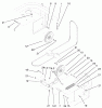 Zerto-Turn Mäher 74226 (Z255) - Toro Z Master Mower, 62" SFS Side Discharge Deck (SN: 210002101 - 210999999) (2001) Ersatzteile IDLER ASSEMBLY