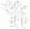 Zerto-Turn Mäher 74226 (Z255) - Toro Z Master Mower, 62" SFS Side Discharge Deck (SN: 210002101 - 210999999) (2001) Ersatzteile SPINDLE AND PULLEY ASSEMBLY