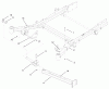 Zerto-Turn Mäher 74226 (Z255) - Toro Z Master Mower, 62" SFS Side Discharge Deck (SN: 210002101 - 210999999) (2001) Ersatzteile STAND ASSEMBLY