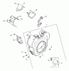 Zerto-Turn Mäher 74226 (Z255) - Toro Z Master Mower, 62" SFS Side Discharge Deck (SN: 220000001 - 220999999) (2002) Ersatzteile GROUP 6-BLOWER HOUSING AND BAFFLE ASSEMBLY KOHLER CH25S-68695