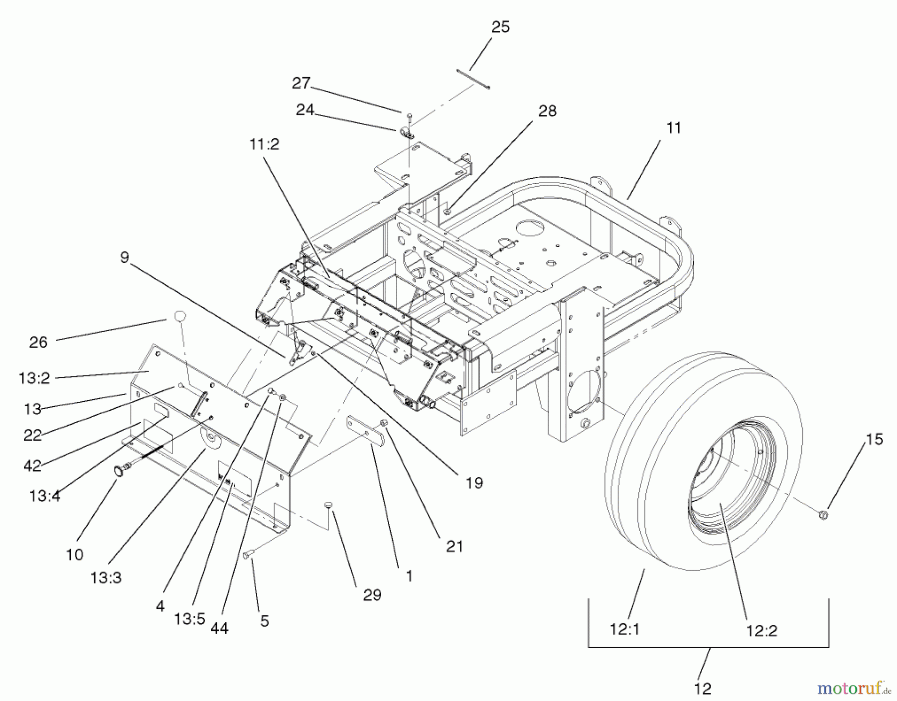  Zerto-Turn Mäher 74226 (Z255) - Toro Z Master Mower, 62