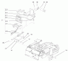 Zerto-Turn Mäher 74226 (Z255) - Toro Z Master Mower, 62" SFS Side Discharge Deck (SN: 220000001 - 220999999) (2002) Ersatzteile SEAT ASSEMBLY