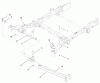 Zerto-Turn Mäher 74227 (Z255) - Toro Z Master Mower, 72" SFS Side Discharge Deck (SN: 210000001 - 210999999) (2001) Ersatzteile STAND ASSEMBLY